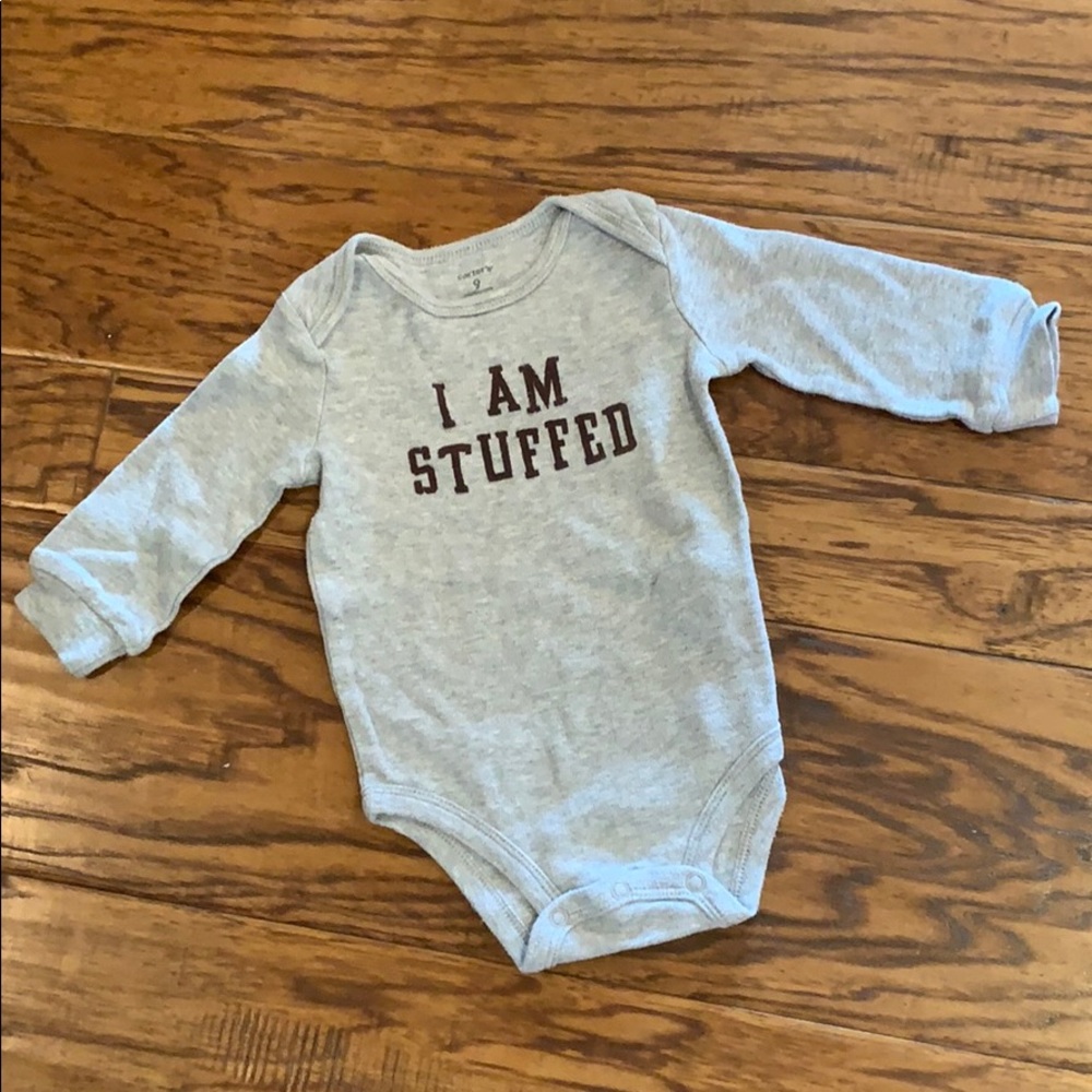 Carters Thanksgiving Onesie
